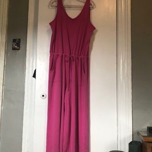 Pink Jumpsuit never worn XL casual